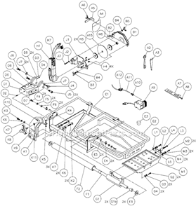 Page A Diagram and Parts List for MK-770  MK Diamond Tile Saw